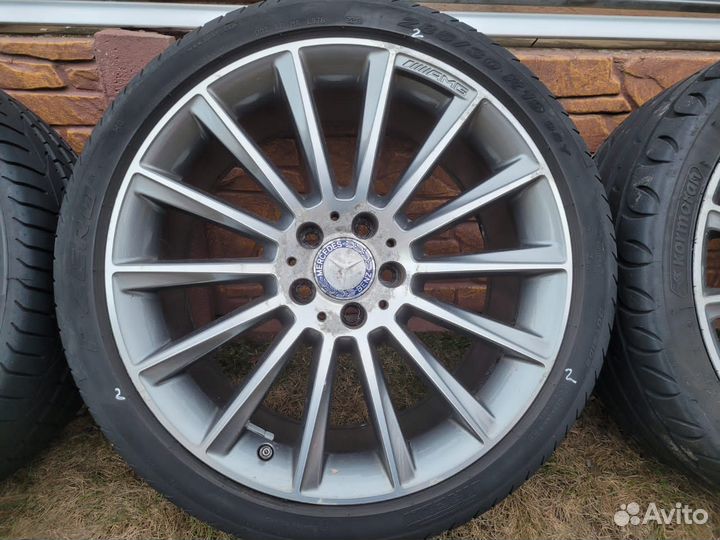 Комплект оригинальных колес в сборе Mercedes W218