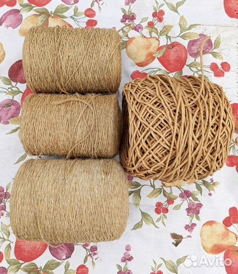 Шпагат джутовый двух ниточный