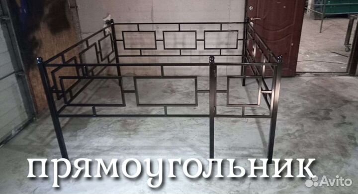 Ритуальные ограды-оградки на кладбище на могилу