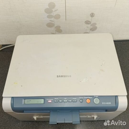 Пробег 13340 стр / Лазерный мфу Samsung SCX-4220