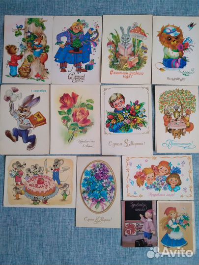 Открытки 6шт