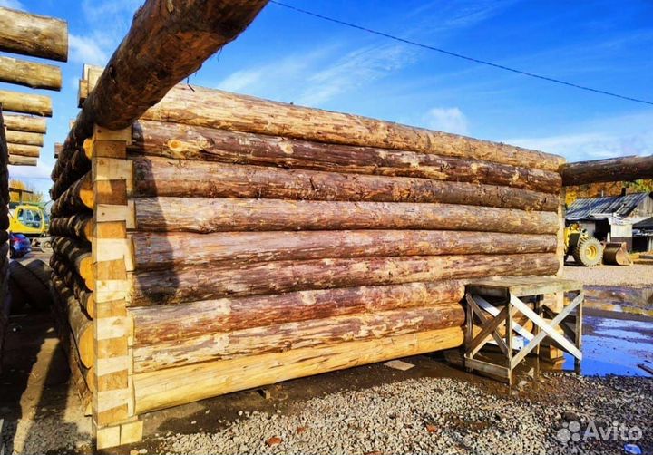 Сруб дома 6х6+3м, с Доставкой