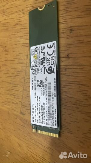 Ssd m2 nvme 256gb