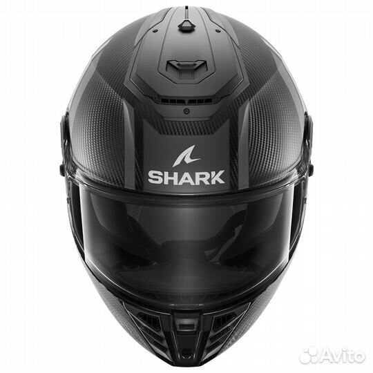 Мотошлем Shark spartan RS carbon shawn Silver 2023