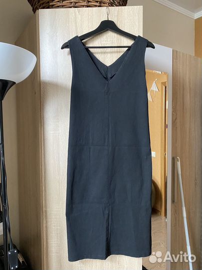 Платье из стираного льна