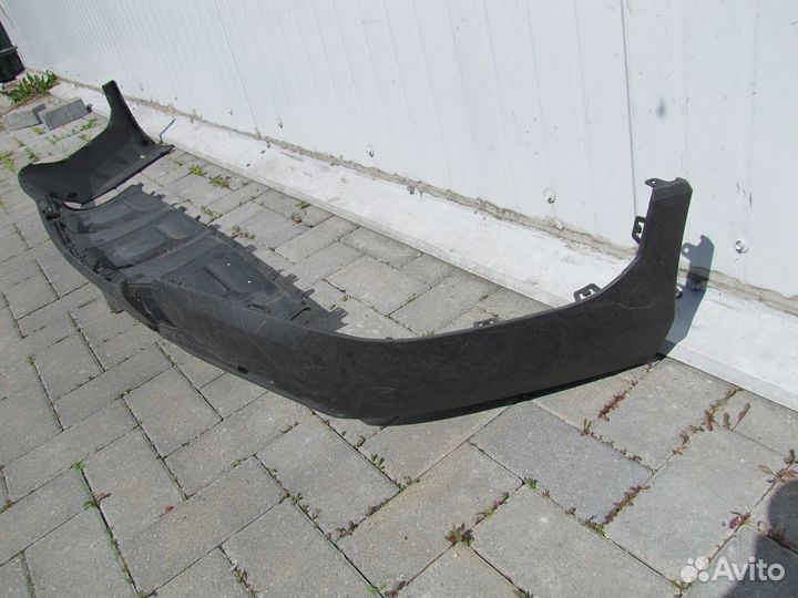 Mercedes Benz GLC X253 бампер задний юбка 2015+