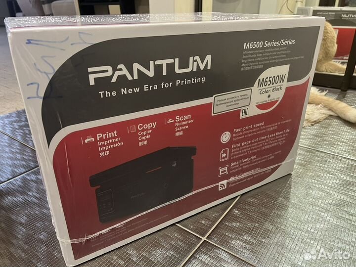 Лазерный принтер мфу M6500W wi-fi новый