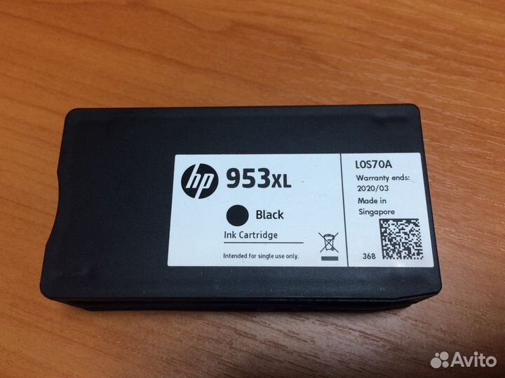Картридж HP 953 xl черный