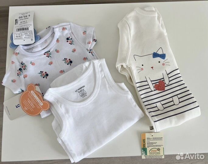 Пакет одежды для девочки 62-68