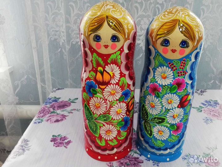 Подарочный футляр-матрешка для бутылки