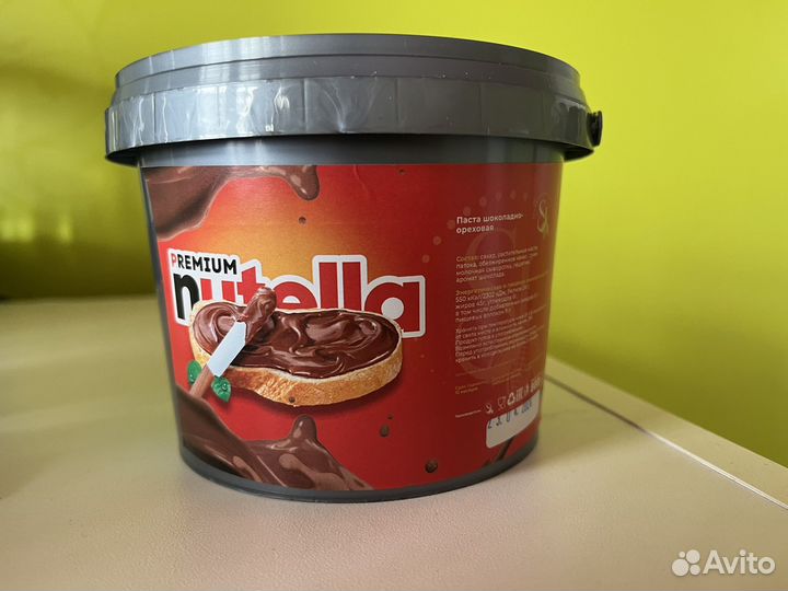 Шоколадная паста нутелла