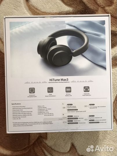 Беспроводные наушники Ugreen HiTune Max3