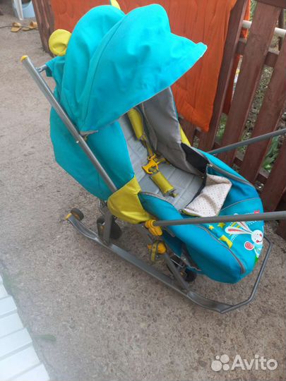 Коляска санки