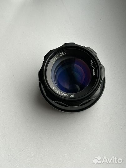 Объектив 7artisans 35mm f 1/2, x-mount fujifilm