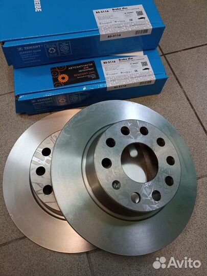 Задний тормозной диск VW Golf 6, Jetta, Skoda Yeti