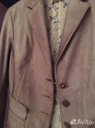 Куртка-пиджак кожа Турция lux новая