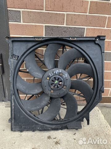 Вентилятор радиатора бмв х3 е83 м57, м54 3.0