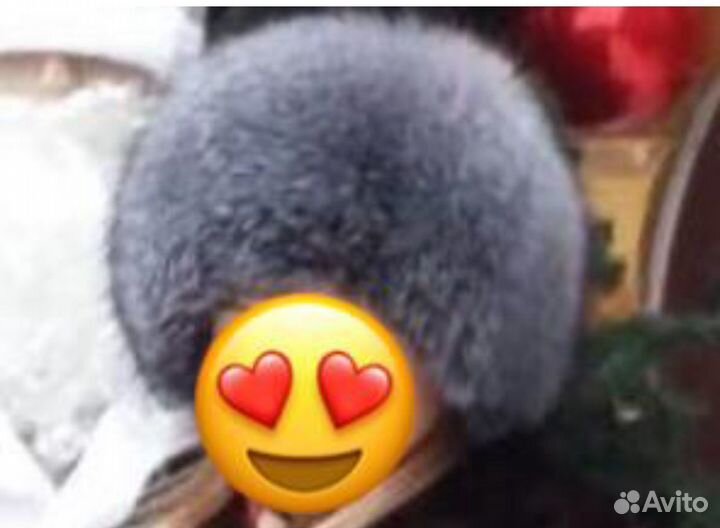 Шапка из чернобурой лисы