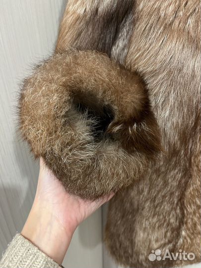 Шуба песец винтаж