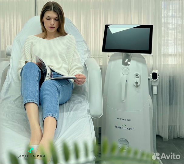 Диодный лазер для эпиляции Lumines Макс’Плюс 2000W