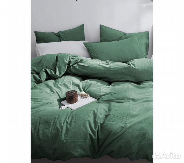 Постельное белье GoodNight Сатин Делюкс евро (с на