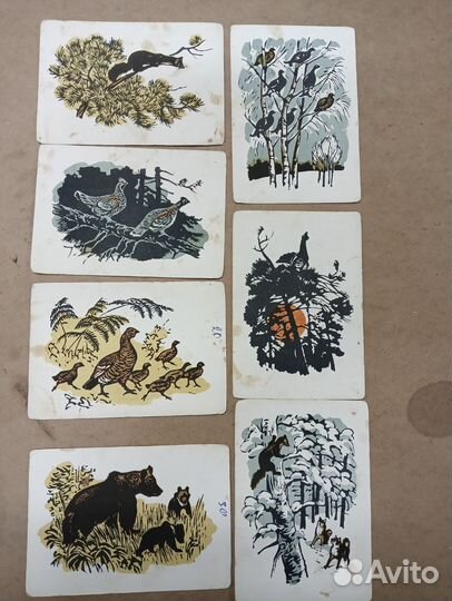 Открытки гравюры худ. Захаров. Е