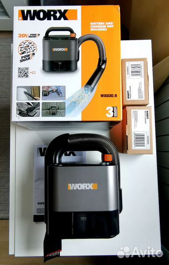 Пылесос ручной worx 030.9