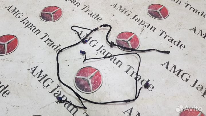 Проводка парктроника в бампер на Mercedes W211