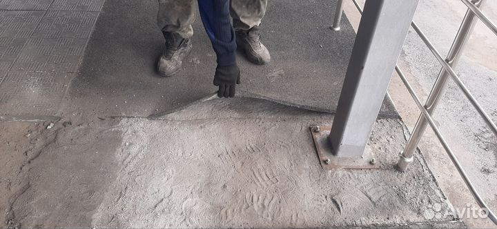 Ремонт резиновых покрытий