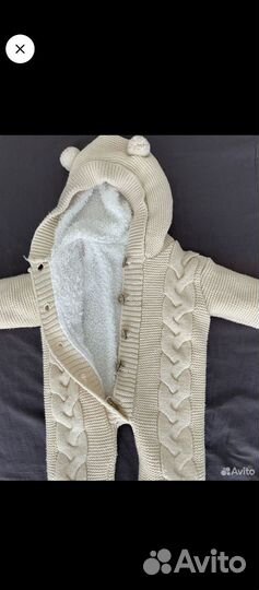 Зимний конверт на выписку