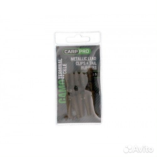 Клипса безопасная carp PRO Metallic Lead Clips+Tai