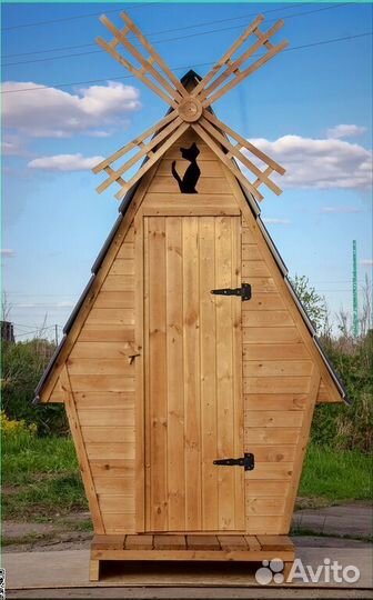 Уличный туалет с установкой ELE1008