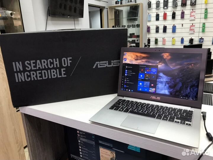 Asus Zenbook Core i7 Nvidia 2Gb хорошее состояние