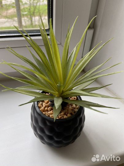 Искусственный цветок суккулент