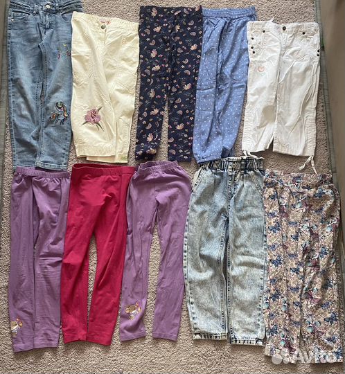 Одежда для девочки пакетом 110 116