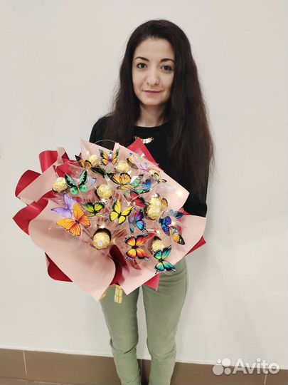 Букет из бабочек