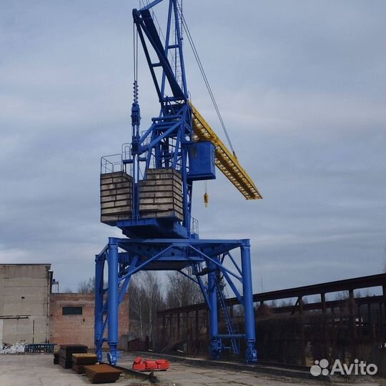 Кран козловой погрузчик Мкрс-300п