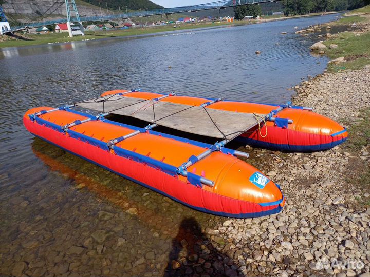 Надувной катамаран