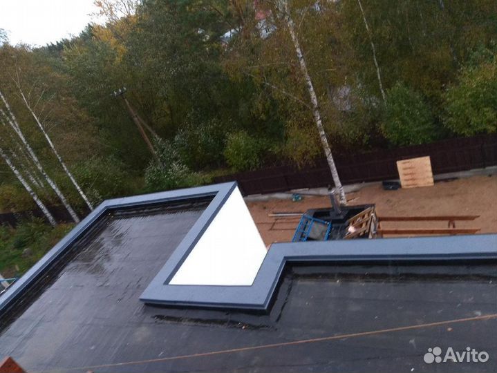 Парапетные крышки из оцинкованной стали