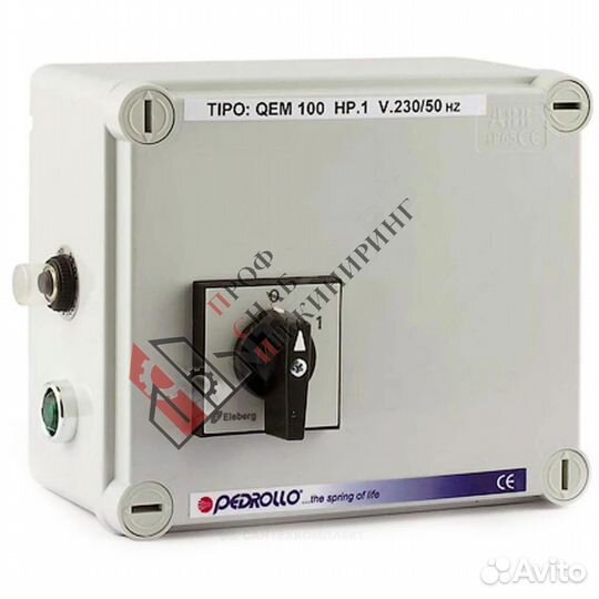 Пульт управления QEM 200 1.5 кВт Pedrollo 530ECN20