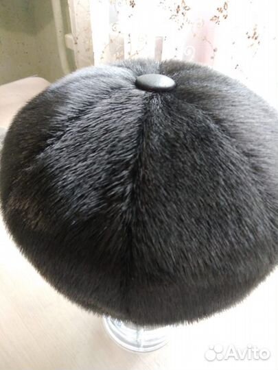 Меховая мужская кепка