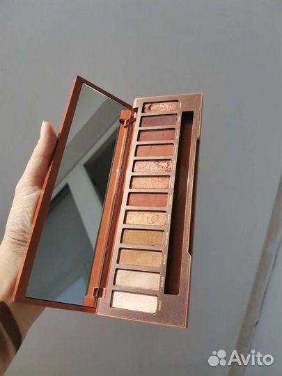 Палетка теней urban decay naked heat
