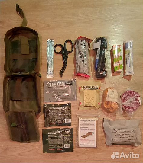 Аптечка тактическая укомплектованная