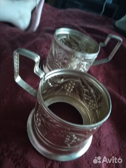 Подстаканники времён СССР