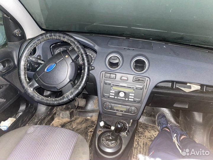 Ford Fusion 1.4 AMT, 2008, битый, 100 000 км