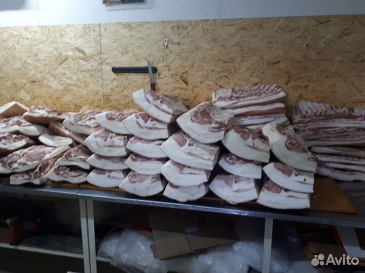 Сало соленое домашнее