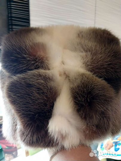 Шапка норковая женская