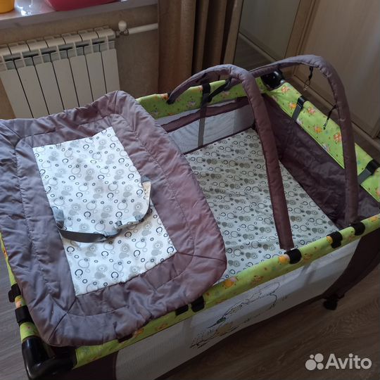 Детская кровать манеж