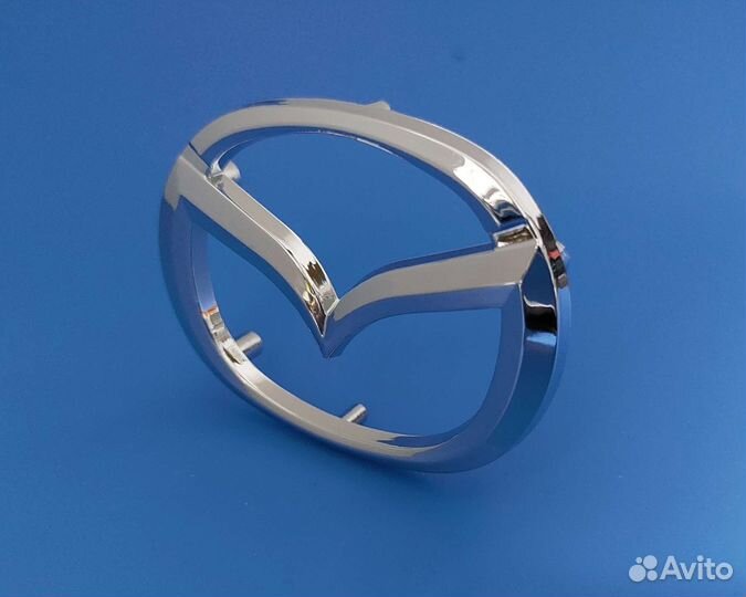 Эмблема, шильдик на руль Mazda