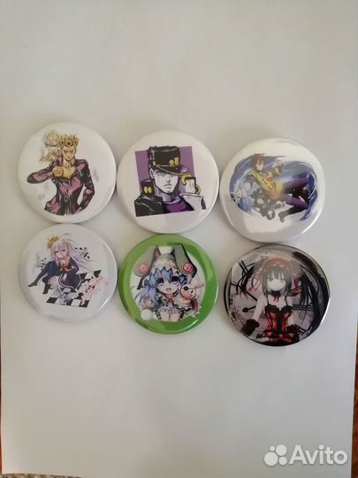 Аниме значки